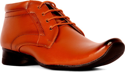 

Sam Stefy Lace Up Shoes For Men(Tan)