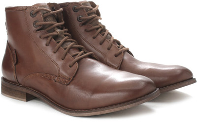 

Levi's Soldier boy Men Boots For Men(Brown, Tan