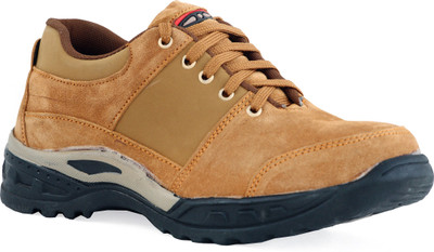 

Tek Tron T-20 Suede Leather Safety Shoes For Men(Tan
