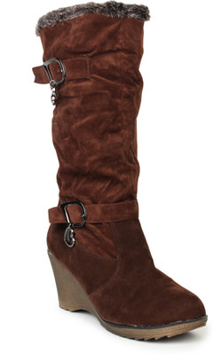 

Stylistry Maxis Color Women Boots For Women(Brown