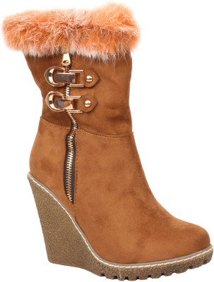 

Foot Candy Boots For Women(Tan