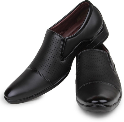 

Do Bhai Slip On Shoes For Men(Black)