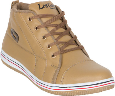 

Lee Great Sneakers For Men(Beige), Brown