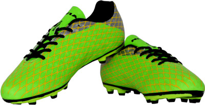 Nivia Ditmar-I Football Shoes For Men(Green, Silver) available at flipkart for Rs.881
