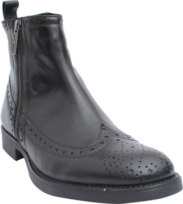 

Salt N Pepper Boots For Men(Black)