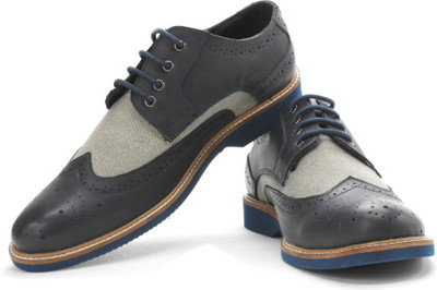 

Arrow Men Genuine Leather Corporate Casuals For Men(Blue