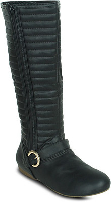 Get Glamr Designer Rozy Boots For Women(Black