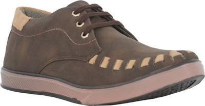 

Tek Tron Block Casual Shoes For Men(Brown, Darkbrown