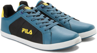 Fila FEDERIANO Sneakers For Men(Blue, Black, Igo/yel