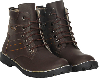 

Kraasa Live Up Boots For Men(Brown