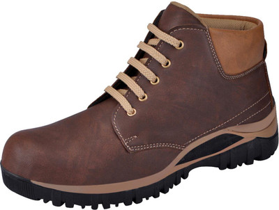 FAUSTO Hiking and Trekking Boots For Men(Brown)