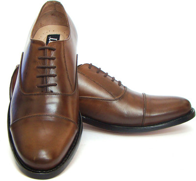 

ASM Tan Lace Up Shoes For Men(Tan