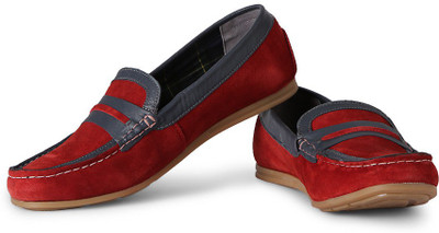 

Van Heusen Loafers For Men(Red