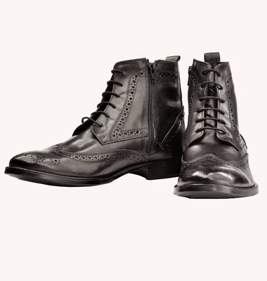 

99Cells David Martin Boots For Men(Black