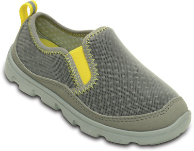 

Crocs Boys Slip on Running Shoes(Grey