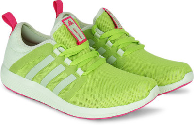

ADIDAS FRESH BOUNCE W Running Shoes For Women(Green, Pink, Sesosl/halo/shopin
