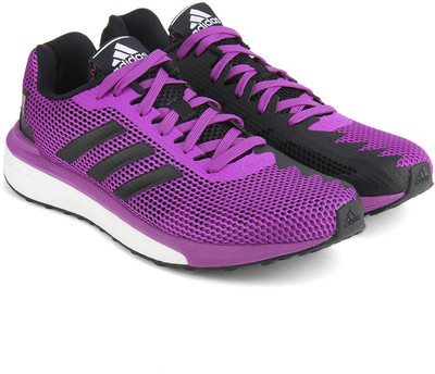 

ADIDAS VENGEFUL W Running Shoes For Women(Black, Purple, Shopur/cblack/shopin