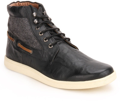 

Knotty Derby Justin Side Panel Boots For Men(Black, Grey