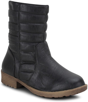 

Get Glamr Dazzle Boots For Women(Black