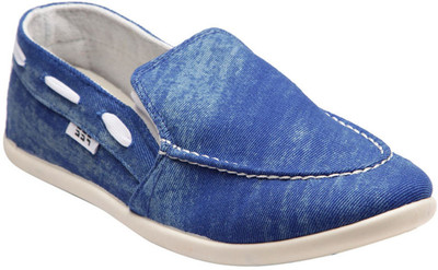

F22 F-22-02-1 Royal Blue Slip On Casual Shoes For Men(Blue)