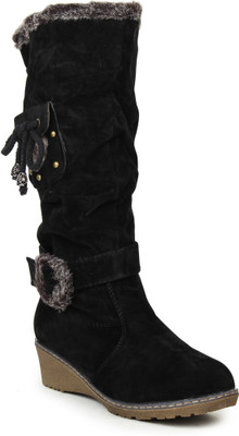 

Stylistry Maxis Color Women Boots For Women(Black