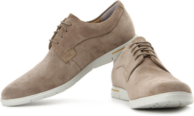 

Clarks Denner Motion Corporate Casuals For Men(Brown, Wolf suede