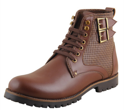 

Ziera Splendid Brown Boots For Men(Brown)