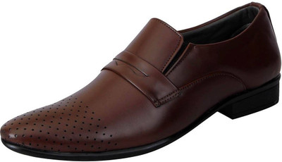 

FAUSTO Slip On For Men(Brown