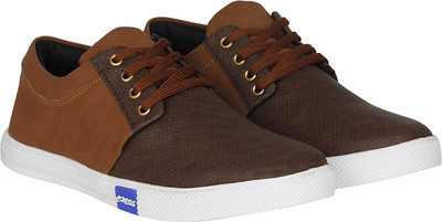 

Kraasa Originals Sneakers For Men(Brown