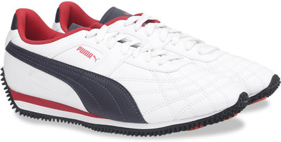 

Puma Mexico DP Sneakers For Men(White, Puma white-peacoat-barbados cherry