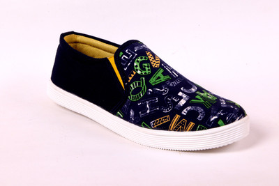 

Shoeppee Canvas Shoes For Men(Blue)