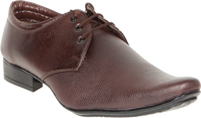 

Wings Lace Up Shoes For Men(Brown)