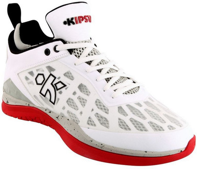 

KIPSTA by Decathlon Men Basketball Shoes For Men(White, Red), Kipsta white red