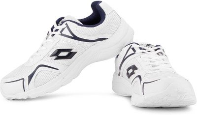 Lotto Energy Running Shoes For Men(White, Navy, White;blue