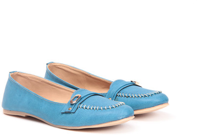 

TEN Sober Blue Loafers For Women(Blue), Blue;03