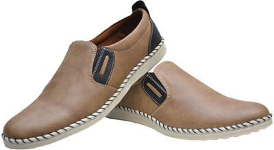 

Contablue Crook Loafers For Men(Beige)
