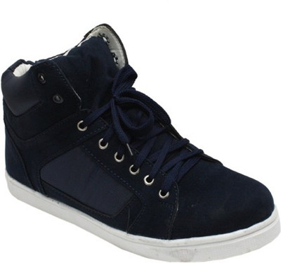 

Rootz Ankle Length Sneakers For Men(Blue)