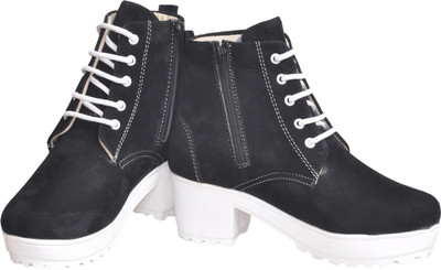 

Candey Shoes Boots For Women(Black