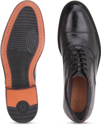 Clarks Dorset Boss Black Leather Formal Shoes