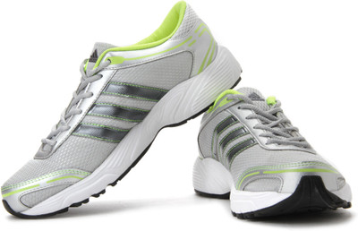 

ADIDAS Eyota M Running Shoes For Men(Grey, Silver, Green, White, Metsil;ngtmet;elec