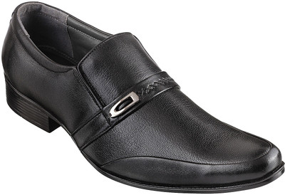 

Mochi Formal Slip On Shoes For Men(Black, 11;black