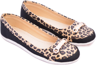 

Myra Leopard Print Bellies For Women(Brown, Black)