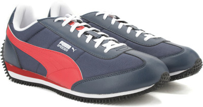 

Puma Velocity Tetron II IDP Sneakers For Men(Blue, Red, Blue wing teal-high risk red-puma white