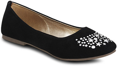 

Get Glamr Star Bellies For Women(Black