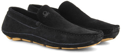 

United Colors of Benetton Men Loafers For Men(Black, 902