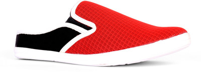 

Sam Stefy Canvas Shoes For Men(Multicolor), Red;black