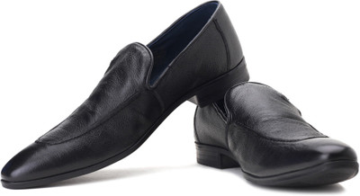 

Louis Philippe Slip On Shoes For Men(Black