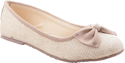 

Adorn Stylish and Elegant Bellies For Women(Beige), Cream