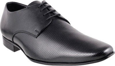 

Mochi Derby Lace Up Shoes For Men(Black, 11;black