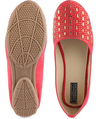 Anupamaa Pink Gold touch bellies Bellies